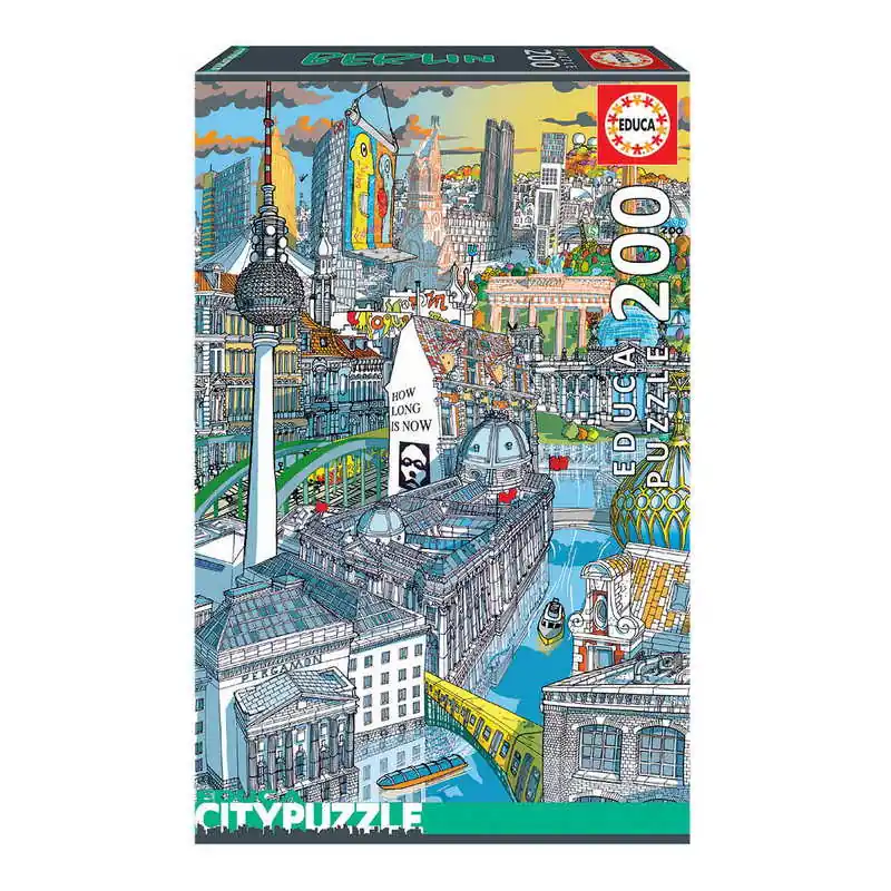 Kihagyhatatlan ajánlat Educa City puzzle - Berlin 200 db-os (18469)
