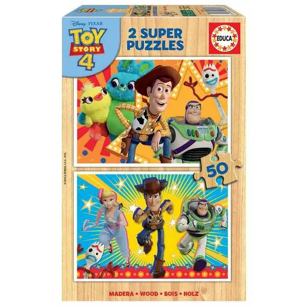 Gyors szállítás Educa Fa Puzzle Toy Story 4 2x50 db-os (18084)