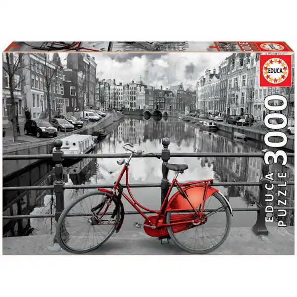 Educa Puzzle 3000 db-os Amsterdam 16018 (160187) Exkluzív ajánlat