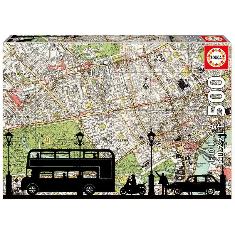 Educa Puzzle Csúcsforgalom 500 db-os (16731) Korlátozott ajánlat