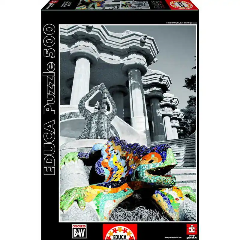 Legjobb ár Educa Puzzle Dragon Park Guell, Barcelona 500 db-os (15319)
