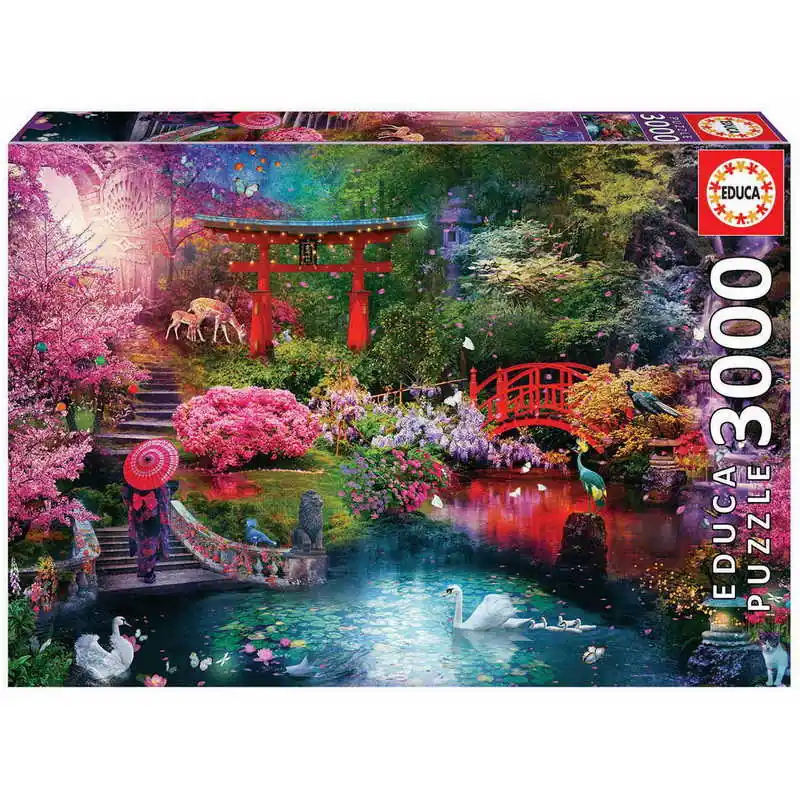 Educa Puzzle Japánkert, 3000 db-os (19282) Árengedmény