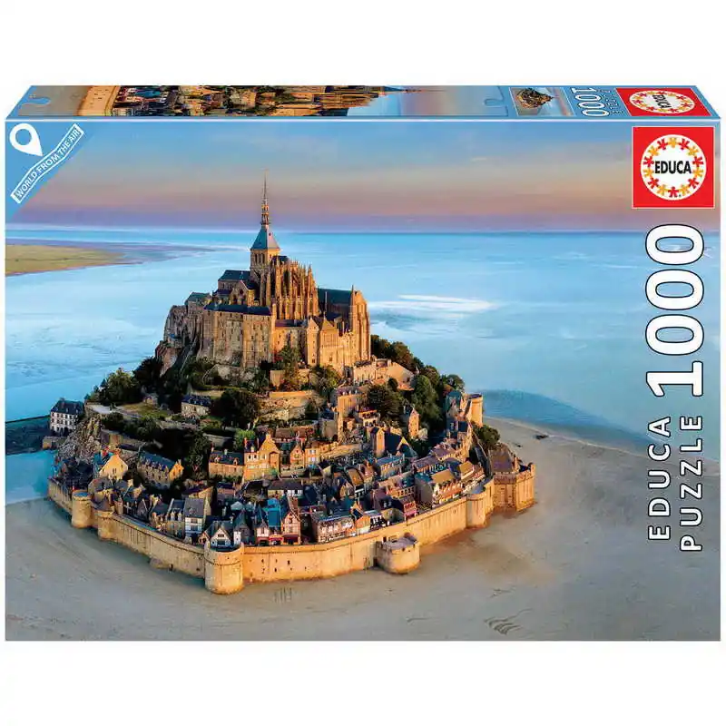 Educa Puzzle Mont-Saint-Michel 1000 db-os (19262) Árengedmény
