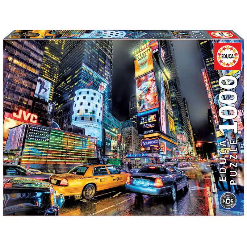 Educa Puzzle New York Times Square HDR 1000 db-os (15525) Ne maradj le