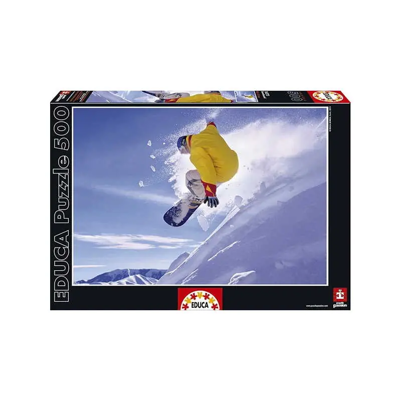 Educa Puzzle Snowboard 500 db-os (16273) Expressz kézbesítés