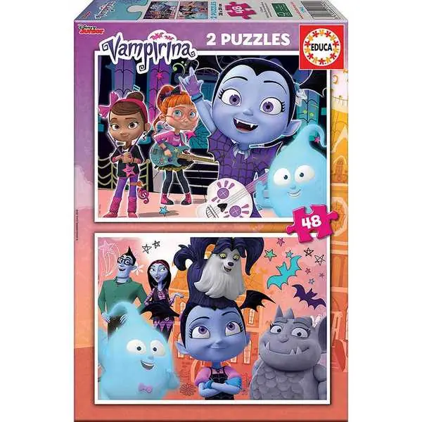 Educa Puzzle Vampirina 2x48 db-os (17940) Végkiárusítás