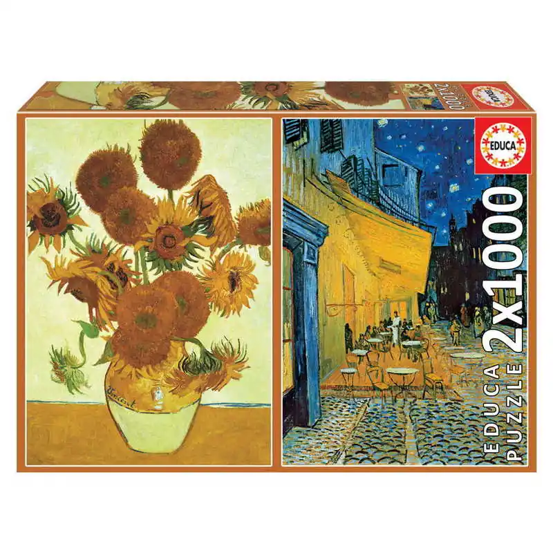 Újdonság Educa Puzzle Van Gogh, 2x1000 db-os (18491)