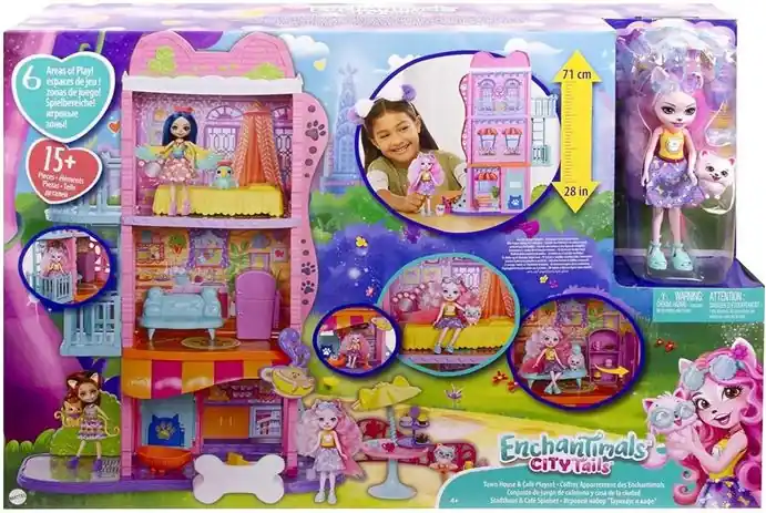 Népszerű EnchanTimals City Tails Városi Toronyház (063161)