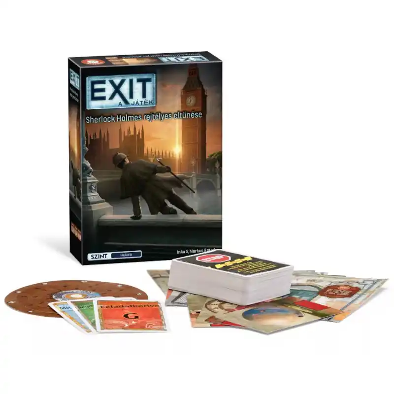 Legjobb ár EXIT - Sherlock Holmes rejtélyes eltűnése társasjáték (810893 PI)