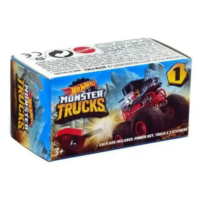 Fém kisautó Monster Truck mini meglepetés Hot Wheels (151668) Kiárusítás