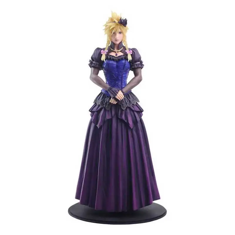 Legkelendőbb Final Fantasy VII Remake Static Arts Gallery Cloud Strife Dress Ver. figura 28 cm (36383)