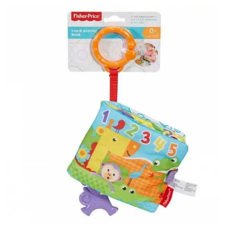 Kedvezmény Fisher Price Számoljunk 1 5 ig foglalkoztató könyv FGJ40 (506334)