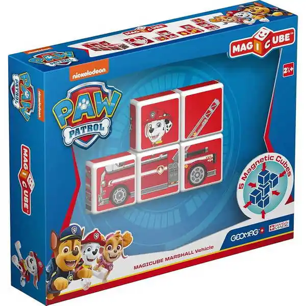 Kiárusítás Geomag MagiCube Paw Patrol Marshall tűzoltóautója (000080)