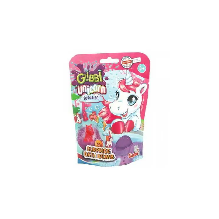 Glibbi Unicorn meglepetés fürdőbomba 1 db (105953716) Szuper ajánlat