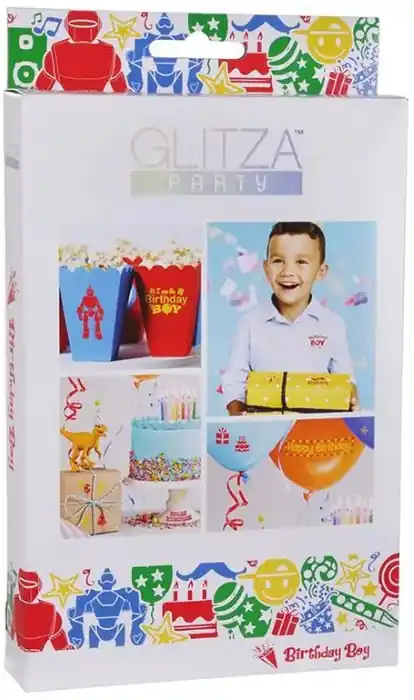 Glitza kezdő szett - szülinap fiús (GLI7210) Ne maradj le