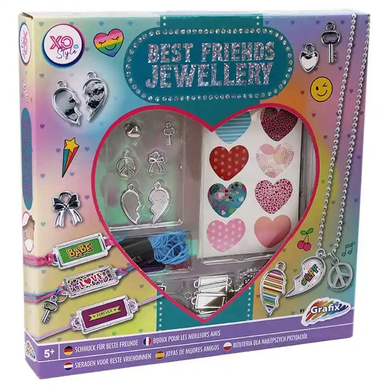Vedd meg online Grafix XO Style Best Friends Jewellery ékszerkészítő szett (160114)