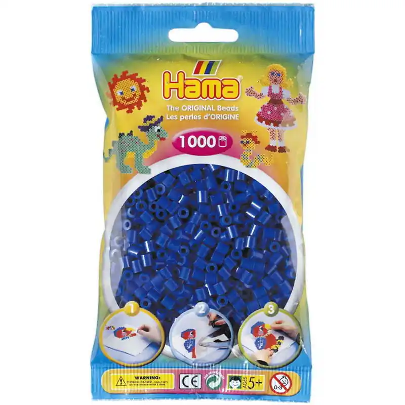 Hama Midi gyöngy 1000 kék (207083) Vedd meg most