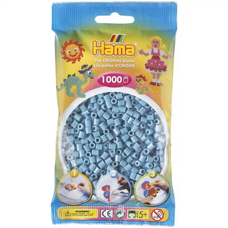 Hama Midi gyöngy 1000 szürkéskék (207311) Legjobb ár