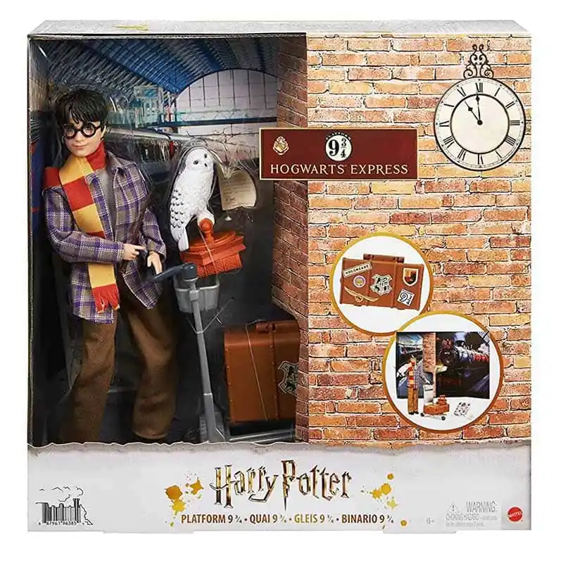 Harry Potter 9 és 3/4. vágány Roxfort expressz játékszett műanyag (GXW31) Prémium