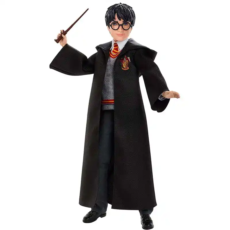 Szuper ajánlat Harry Potter játékfigura varázspálcával és talárral 26 cm (FYM50)