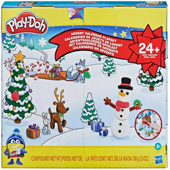 Hasbro Play-Doh Adventi kalendarium (F2377) Korlátozott ajánlat