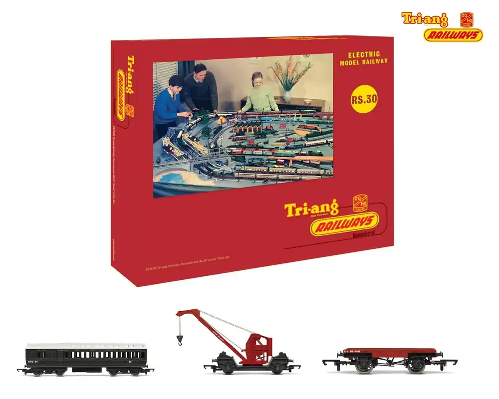 Hornby Tri-ang Railways Remembered RS30 Crash vonatszett (R1285M) Gyors kiszállítás