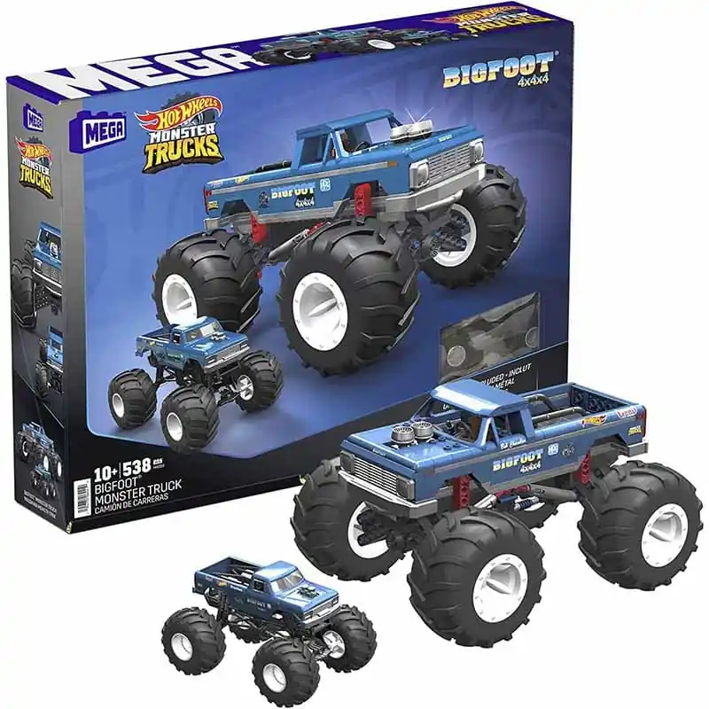 Hot Wheels Monster Trucks MEGA BigFoot játékautó műanyag (HHD20) Legnépszerűbb