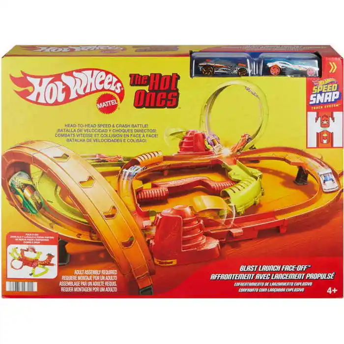 Akció Hot Wheels Stunt Tracks Ütközések versenypálya (JFH35)