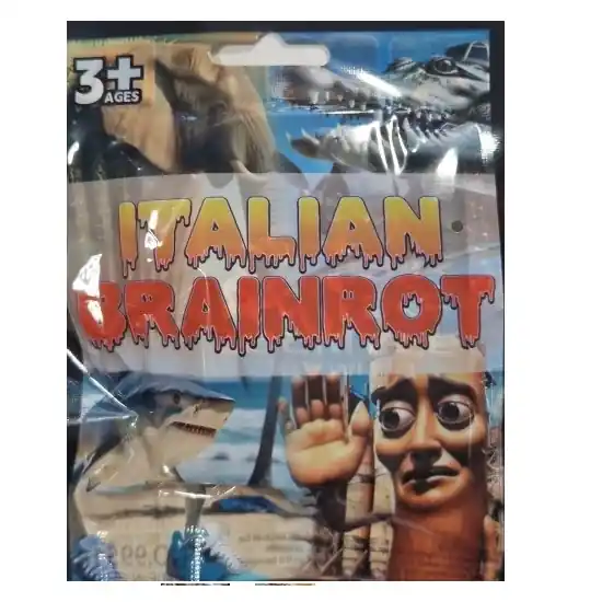 Kedvezmény Italian Brainrot Zacskós meglepetés figura kártyával (99518)
