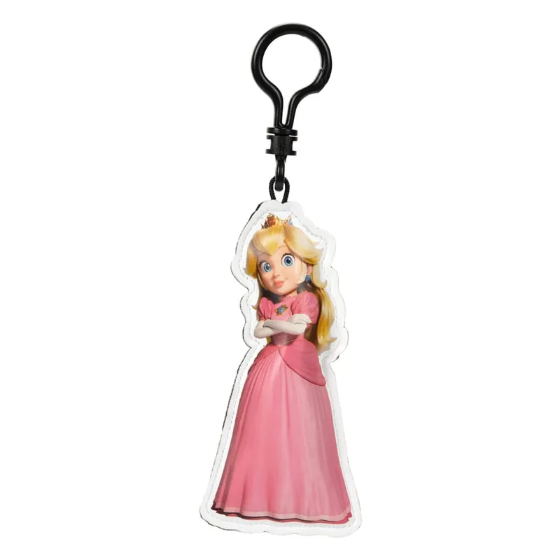 Jakks Pacific - The Super Mario Bros. Movie Plush Keychains Peach 8 cm (JPA417234-PQ-41774) Árengedmény