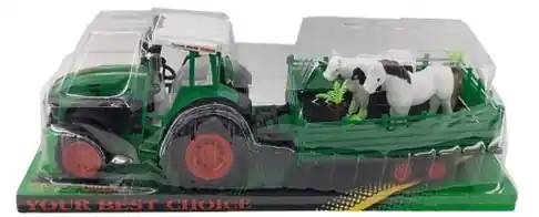 Jármű Traktor utánfutóval + állatok (747947) Legjobb ár