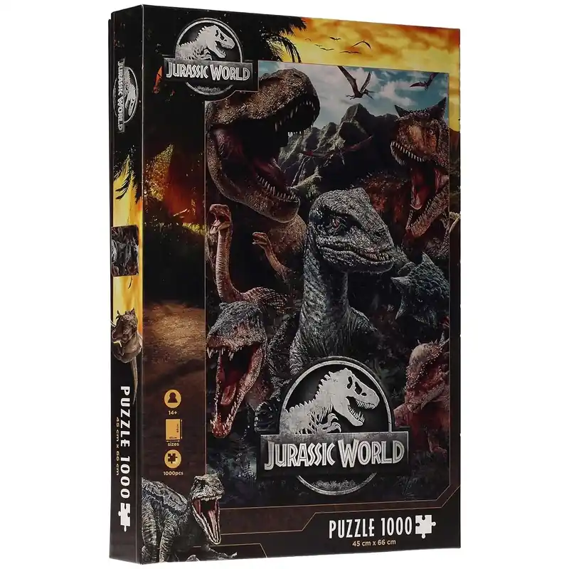 Rendeld meg most Jurassic World poszter motívumos puzzle 1000 db-os (254239)