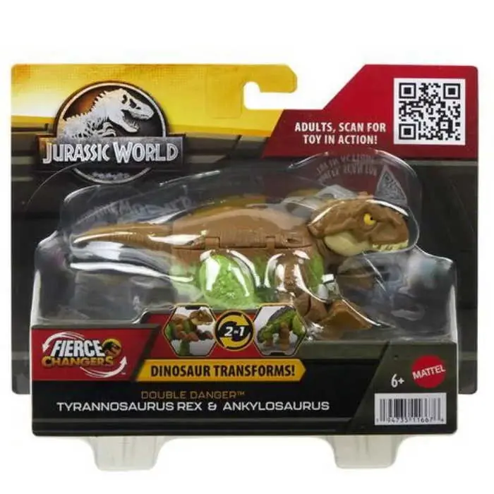 Jurassic World T-Rex és Ankylosaurus átalakítható játékfigura Ajánlat