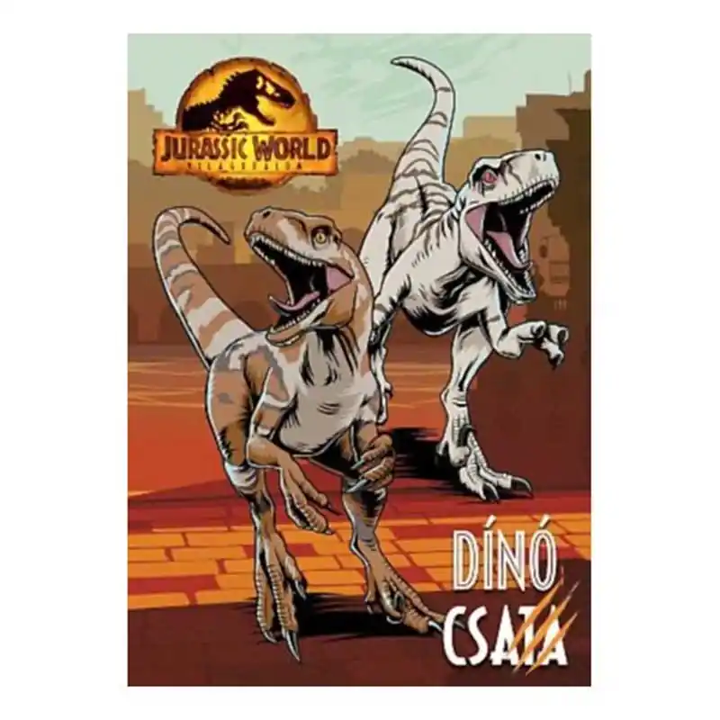 Jurassic World Világuralom, Dínó csata foglalkoztató füzet A4 (164646) Akciós ár