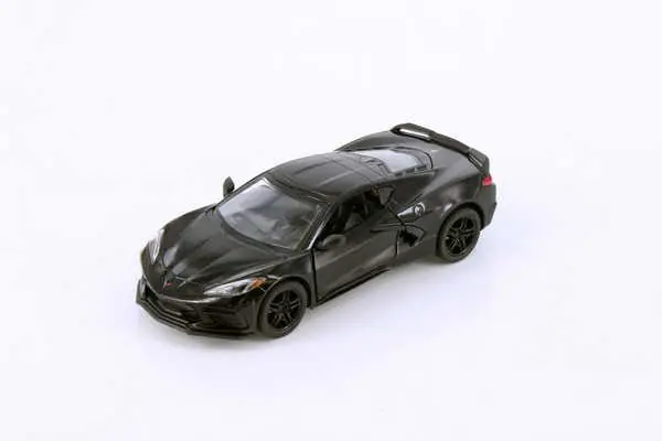 Kinsmart Chevy Corvette 2021 1 36 (fekete) (KT5432Db) Exkluzív ajánlat