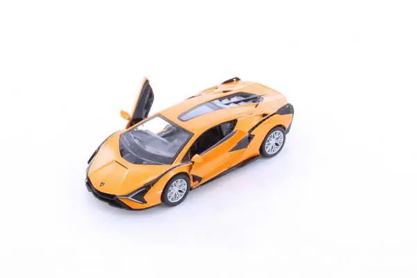 Kinsmart Lamborghini Sian FKP 37 1 40 (narancssárga) (KT5431Do) Korlátozott ajánlat