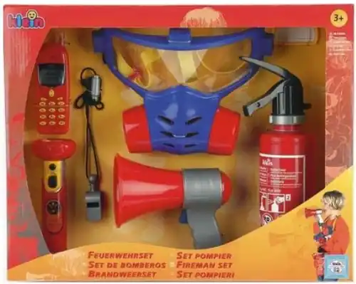 Klein Firefighters 7 db-os tűzoltó felszerelés II. (8950) Szuper ajánlat
