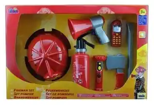 Azonnali szállítás Klein Firefighters 7 részes tűzoltófelszerelés (8967_KN)