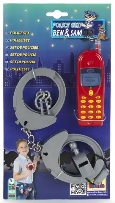 Végkiárusítás Klein Police 3 részes rendőrségi készlet (8860_KN)