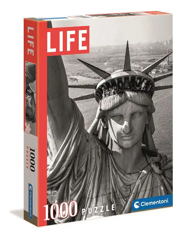 Legjobb ár Life - Szabadság szobor - 1000 db-os puzzle (39635) - Clementoni