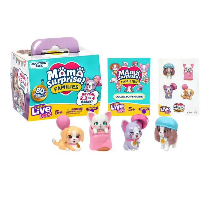 Little Live Pets Mama Surprise családok S1 - Örökbefogadós csomag (LLP26705) Azonnal elérhető