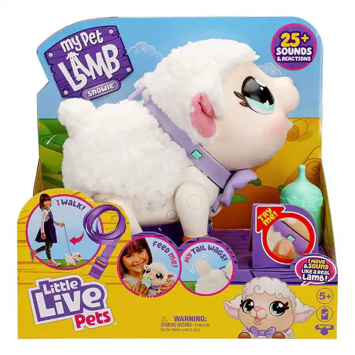 Népszerű Little Live Pets Snowie, az interaktív sétáló barika (LLP26476)