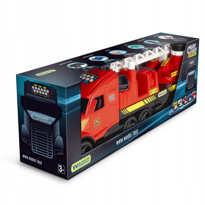Szuper akció Magic Truck Tűzoltó kamion 80cm (36220)