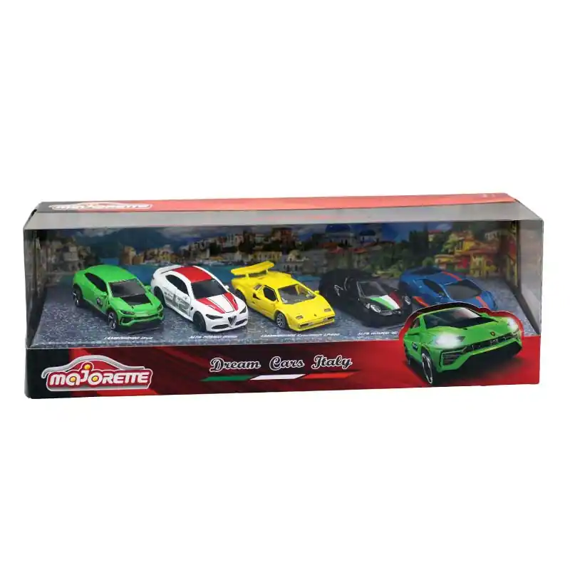 Prémium Majorette Dream Cars Italy olasz álomautók fém kisautó 5 db-os 1 64 (212053178)