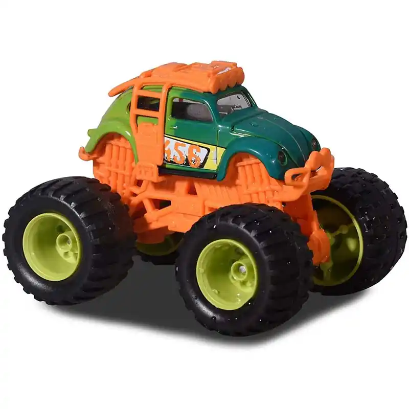 Vásárlói kedvenc Majorette Monster Rockerz Volkswagen Beetle színváltós fém kisautó (212057257)