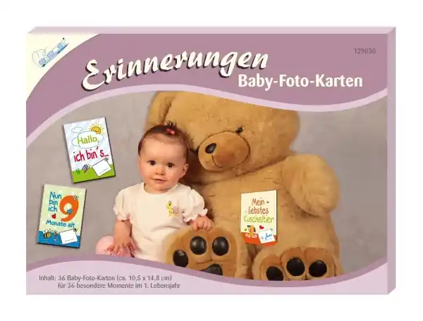 Gyors kiszállítás Mammut 3D-s emléknyomat - Baba fotókártyák (129030)
