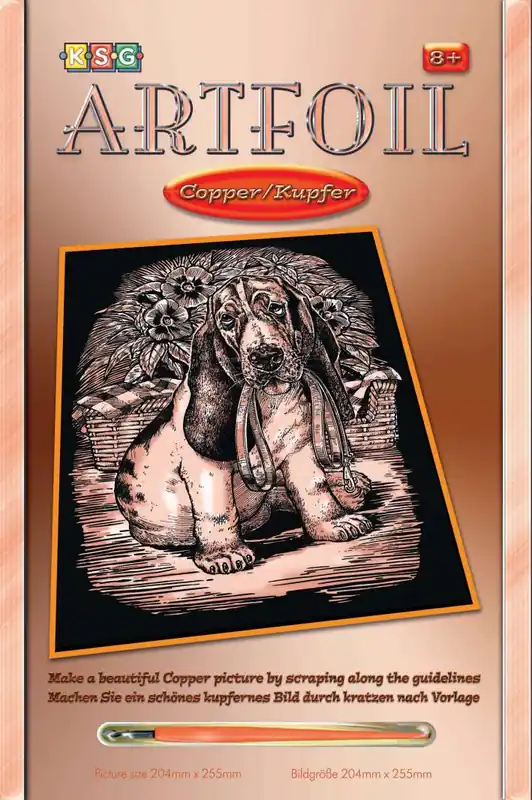 Mammut Basset Hound, Réz képkarcoló (8270612) Kedvezményes ár