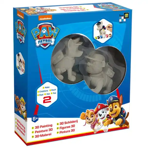Biztonságos fizetés Mancs őrjárat 3D festőkészlet, 2 darabos (BX12572M)