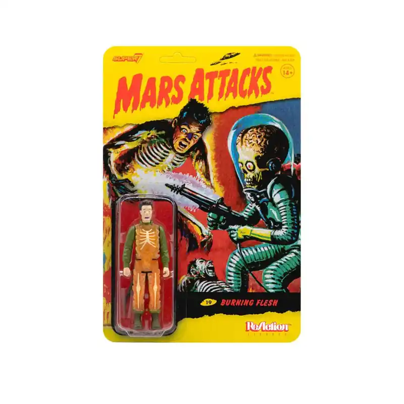Árcsökkenés Mars Attacks - Burning Flesh akciófigura 10 cm (038441)