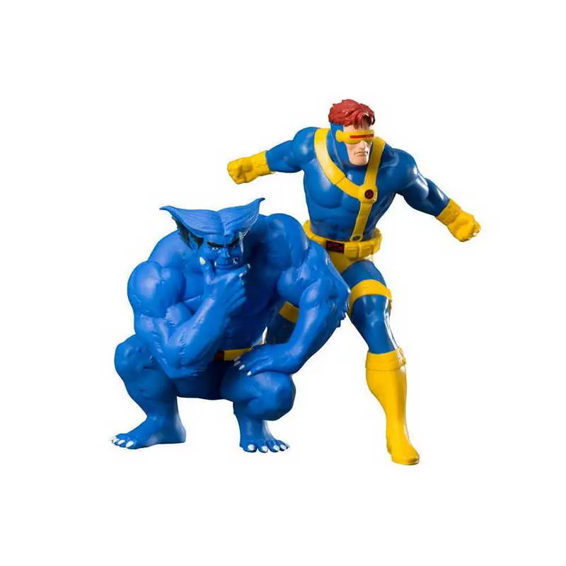Vedd meg online Marvel Universe ARTFX+ Statue 1/10 2-Pack Cyclops Beast (X-Men ‘92) 16 cm (GAL093625)